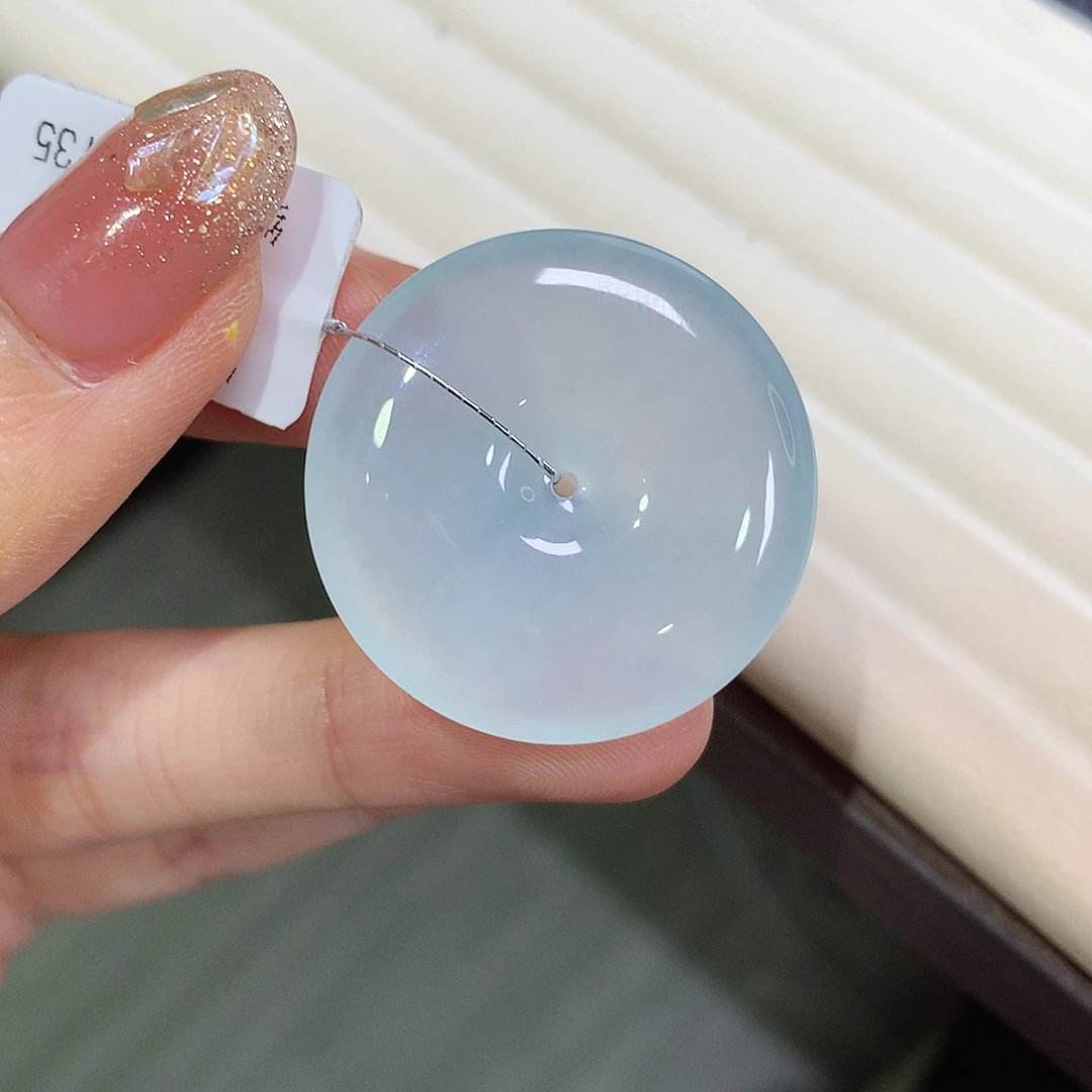 翡翠未镶嵌颈饰29,8-6