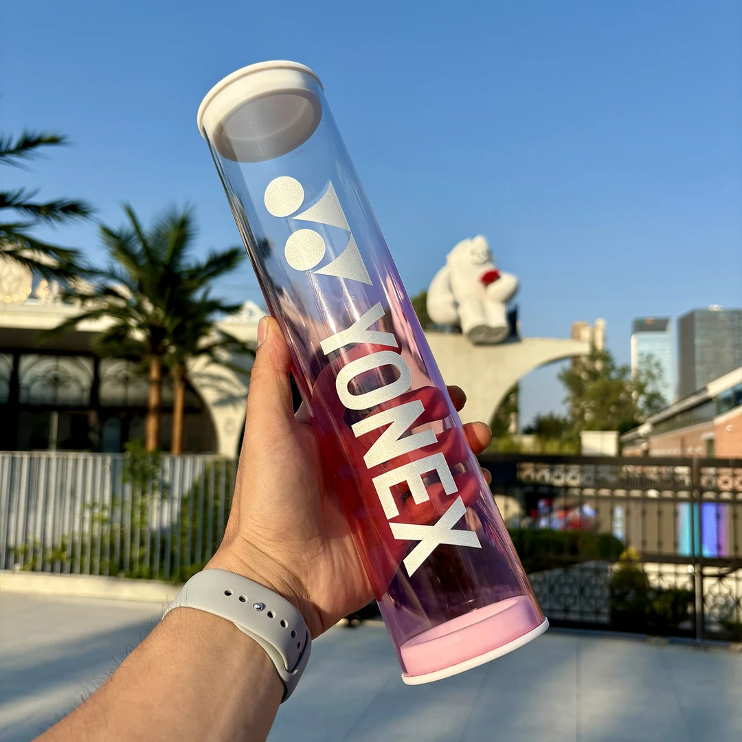 透明彩色羽毛球拍用品球筒亚克力彩色收纳筒羽毛球收纳球筒