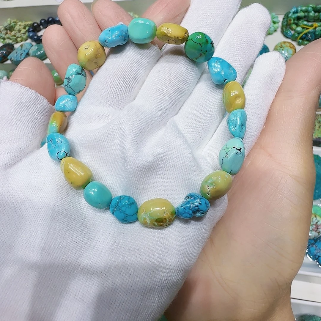 绿松石未镶嵌颈饰