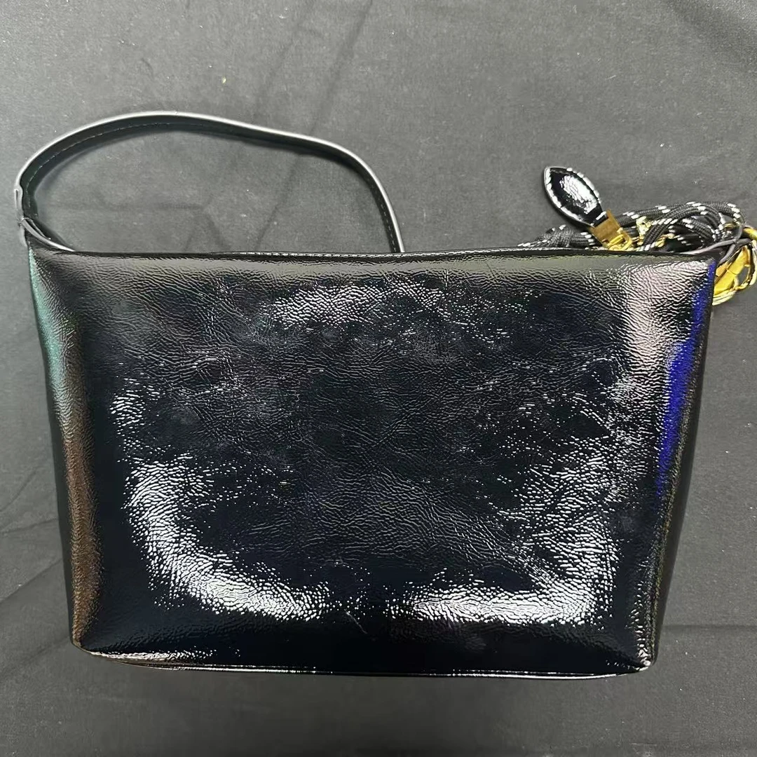 2025新款女包时尚新款包包三带饭盒黑色