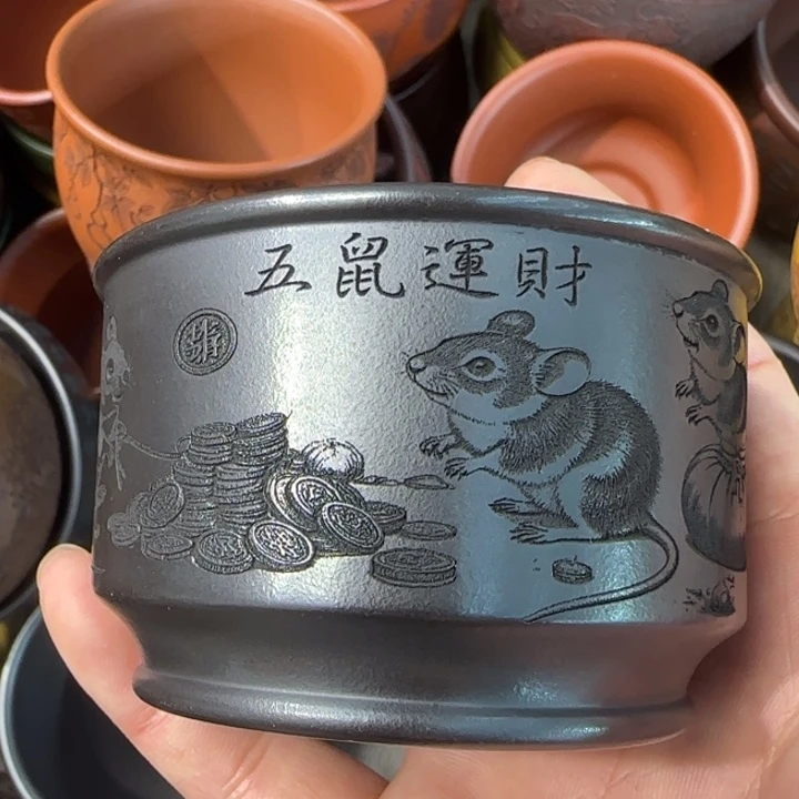 茶杯紫砂全手工制作工艺