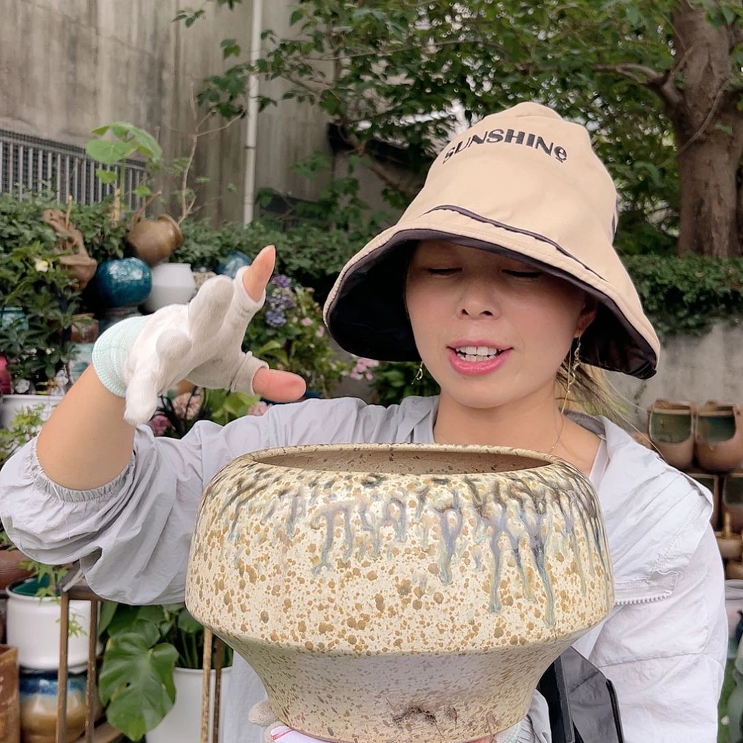 紫砂花盆王嫂花盆直播0513-318