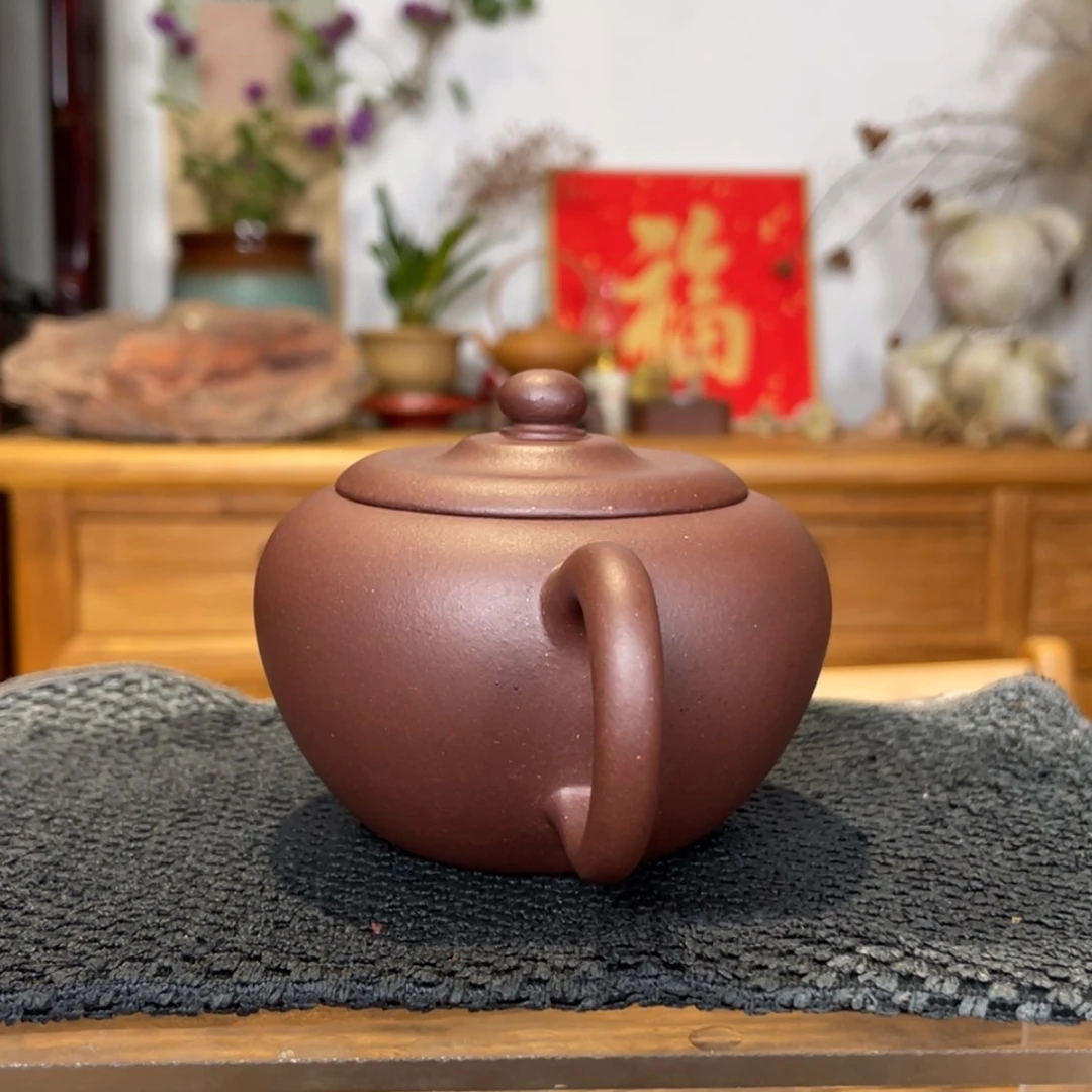 【闪购商品】紫砂茶壶R****n古莲子 底槽清