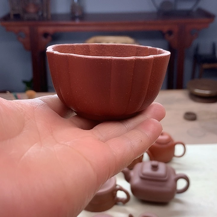茶壶紫砂小杯70容量将坡泥