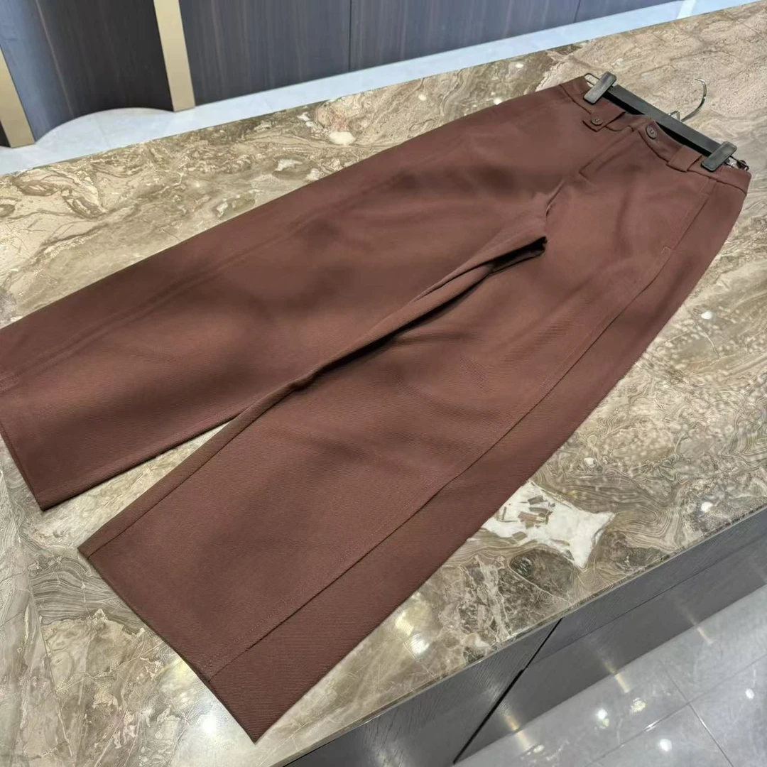 MINGGANG/名港时尚百搭休闲直筒裤   78358