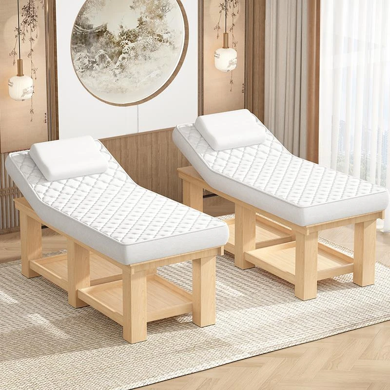 实木乳胶美容床美容院专用按摩床理疗床推拿美体床艾灸美睫床