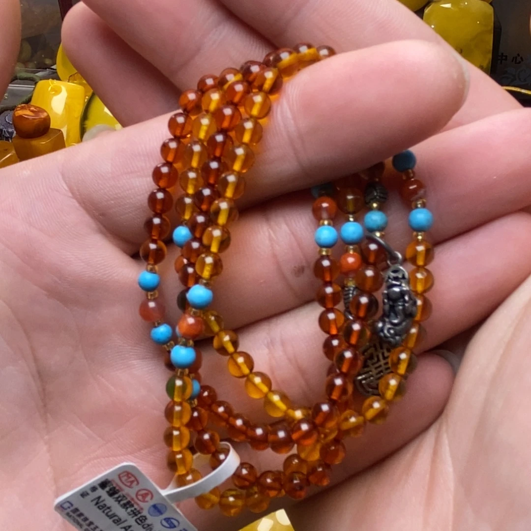 琥珀未镶嵌裸石蜜蜡