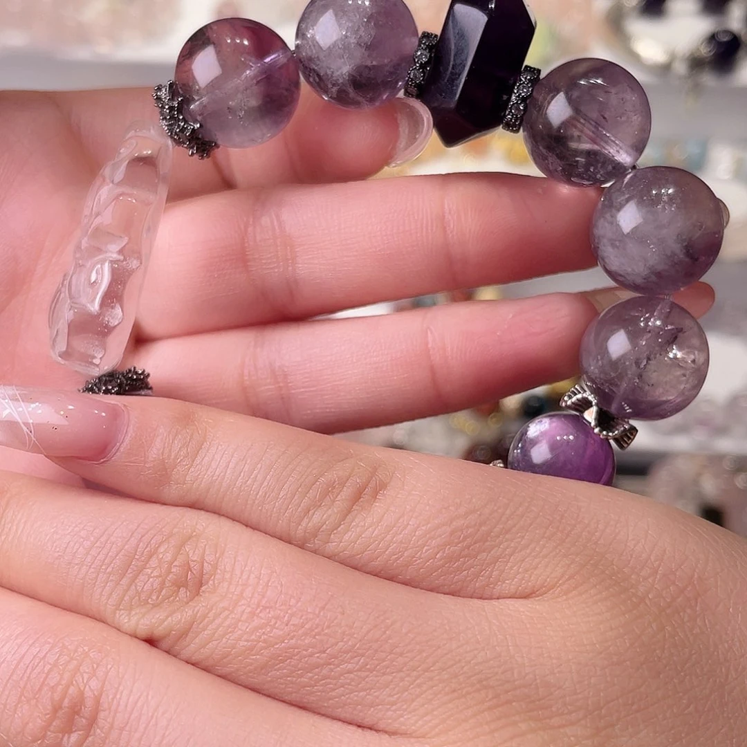 水晶手链合金J****尺寸