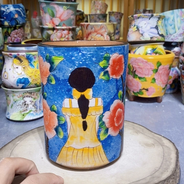 景德镇艺术手绘作品