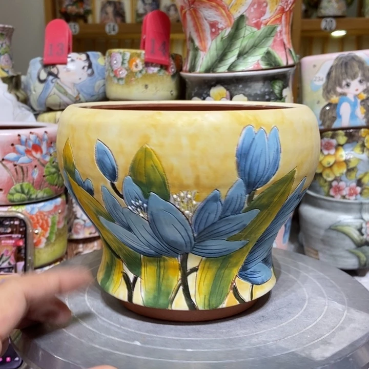 景德镇艺术手绘作品