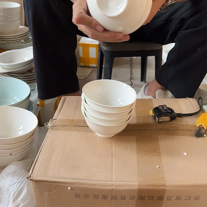 10只碗破损包赔不补发介意勿拍