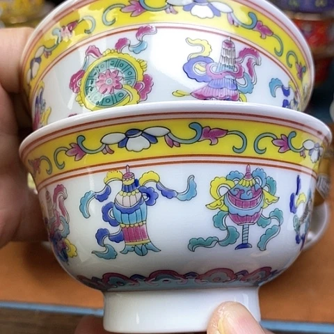 景德镇陶瓷藏式茶碗