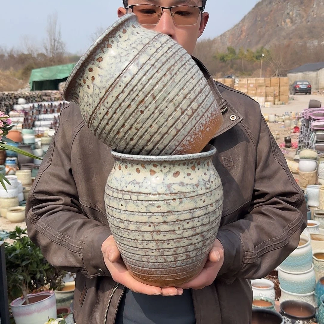 紫砂花盆口17个22（镇店之宝A01