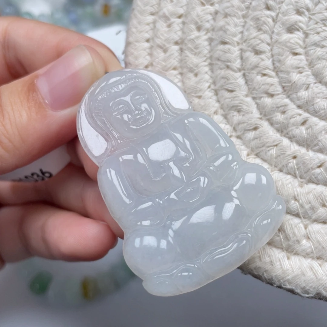 翡翠未镶嵌颈饰天然A货缅甸翡翠