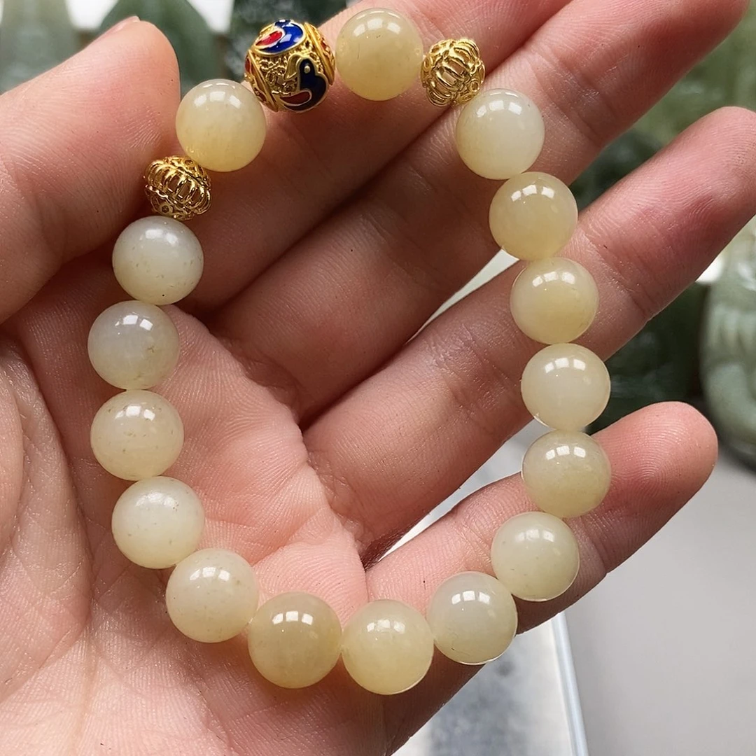 和田玉颈饰未镶嵌慧*