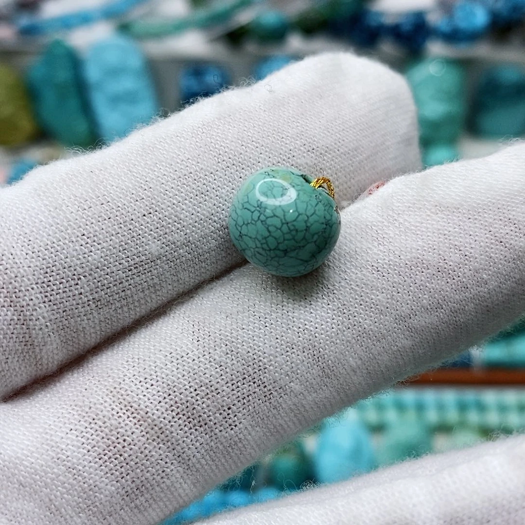 绿松石珠宝奇石未镶嵌