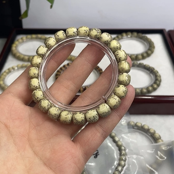 手串星月菩提虎皮纹河豚海南原生态单圈