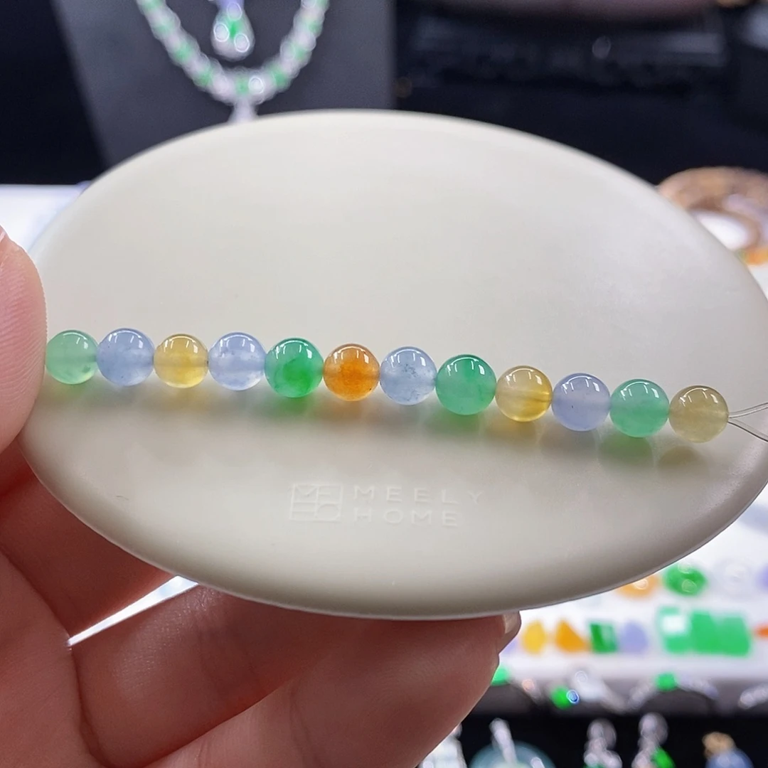 散珠翡翠多宝珠珠