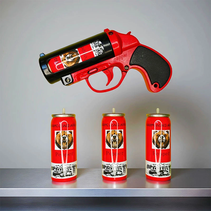 【全金属材质】户外车载应急驱熊辣辣罐防护必备神器