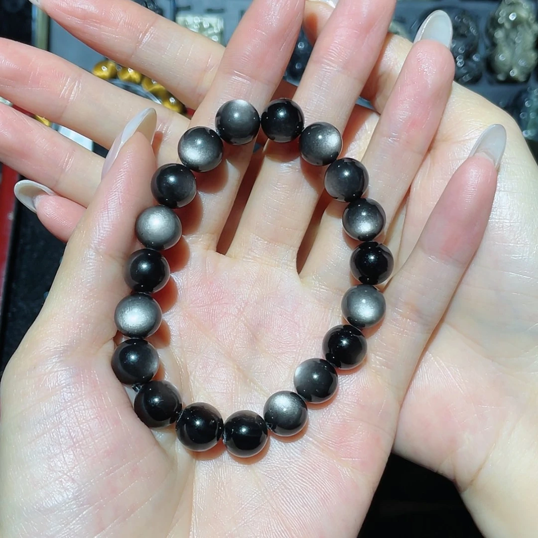【闪购商品】未镶嵌黑曜岩手链.****.
