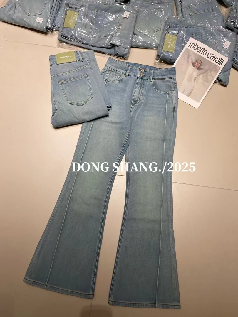 妮姐家新款百搭时尚款喇叭裤