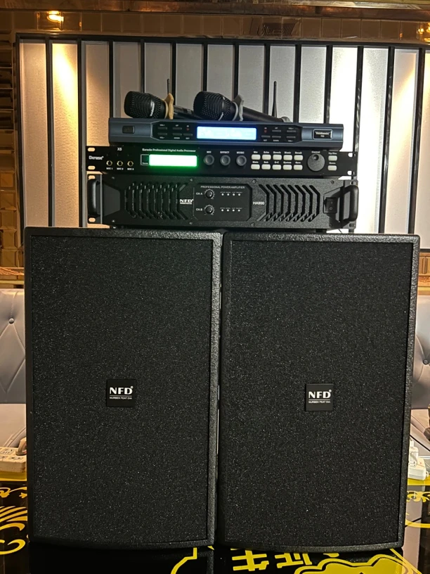 9新  （不包邮）英国泽田高端系列12寸音响四件套+悠响点歌机