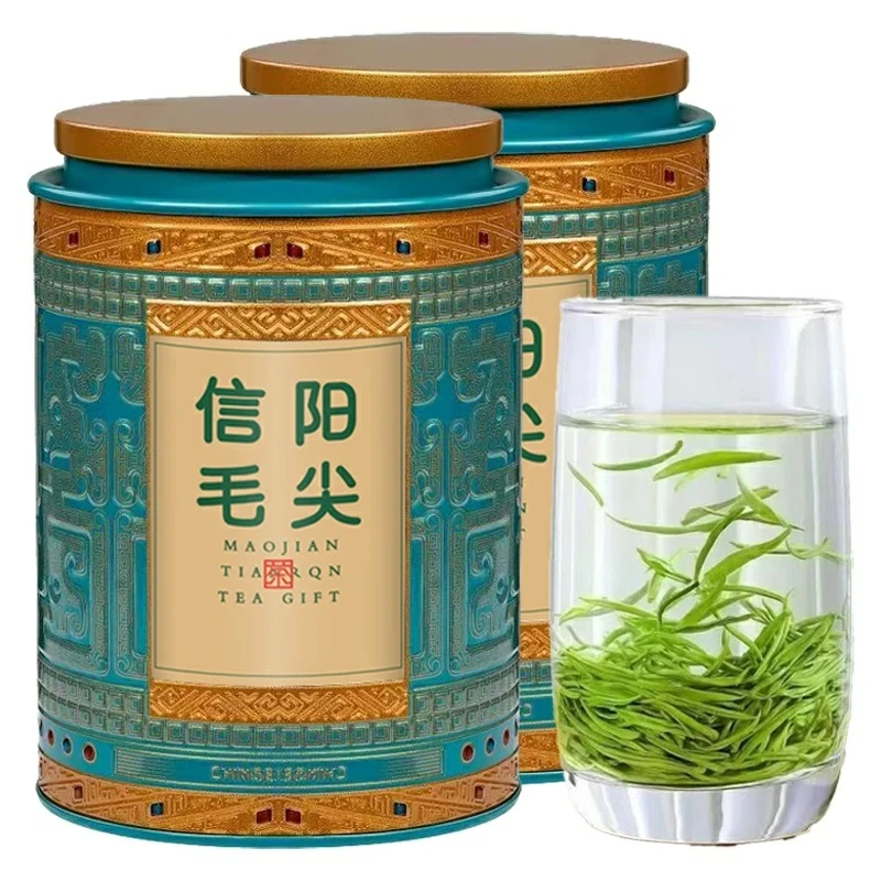 2025年信阳毛尖明前春茶优质嫩芽新茶浓香型茶叶绿茶