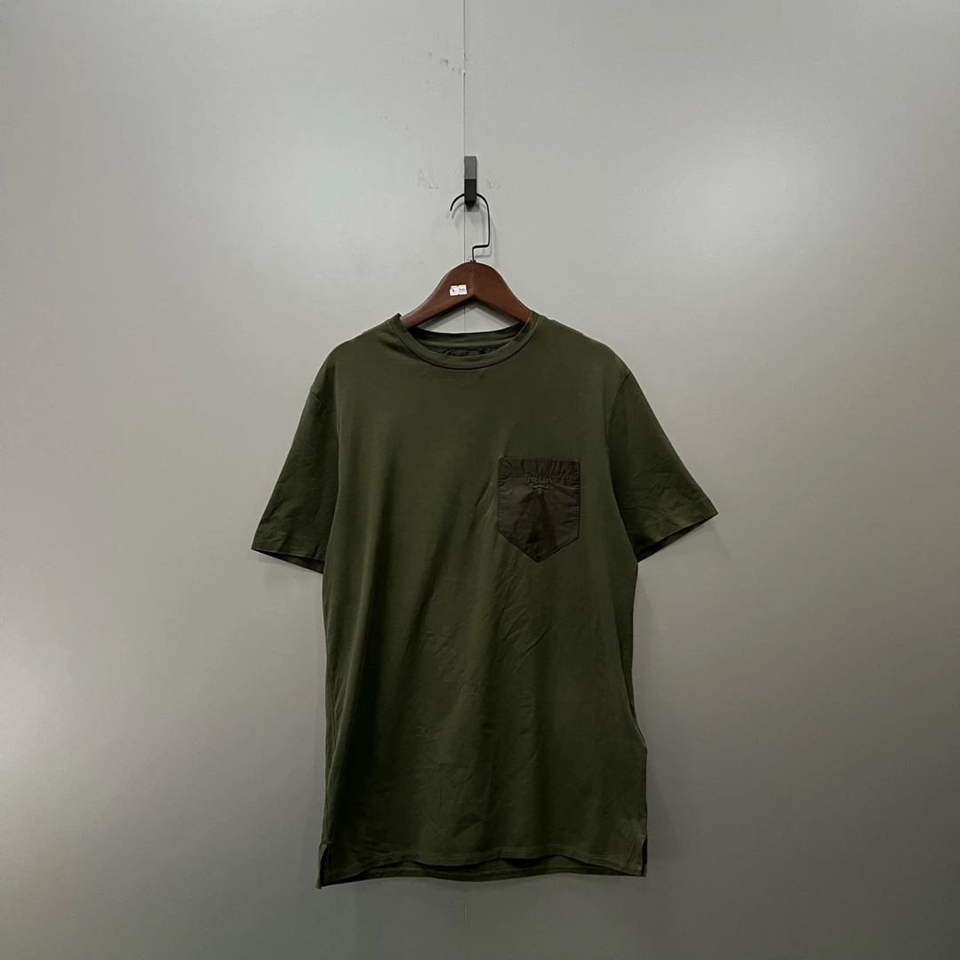 95新 Prada/普拉达 （ll）口袋logo短袖 XS码/95新201121