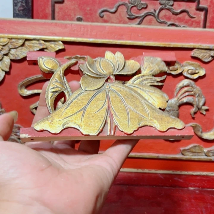 捡***驰木木雕工艺品摆件