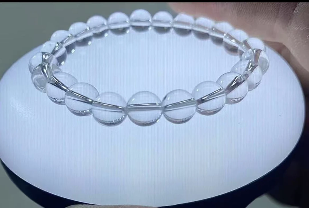 白水手链6mm双A净体经典款