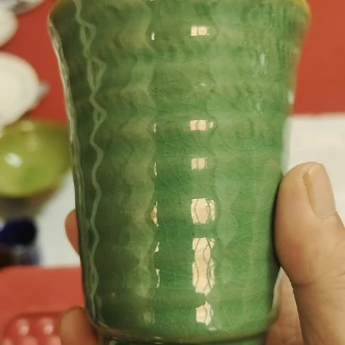 瓷片磁州窑五厂，七厂摆件，瓷片！