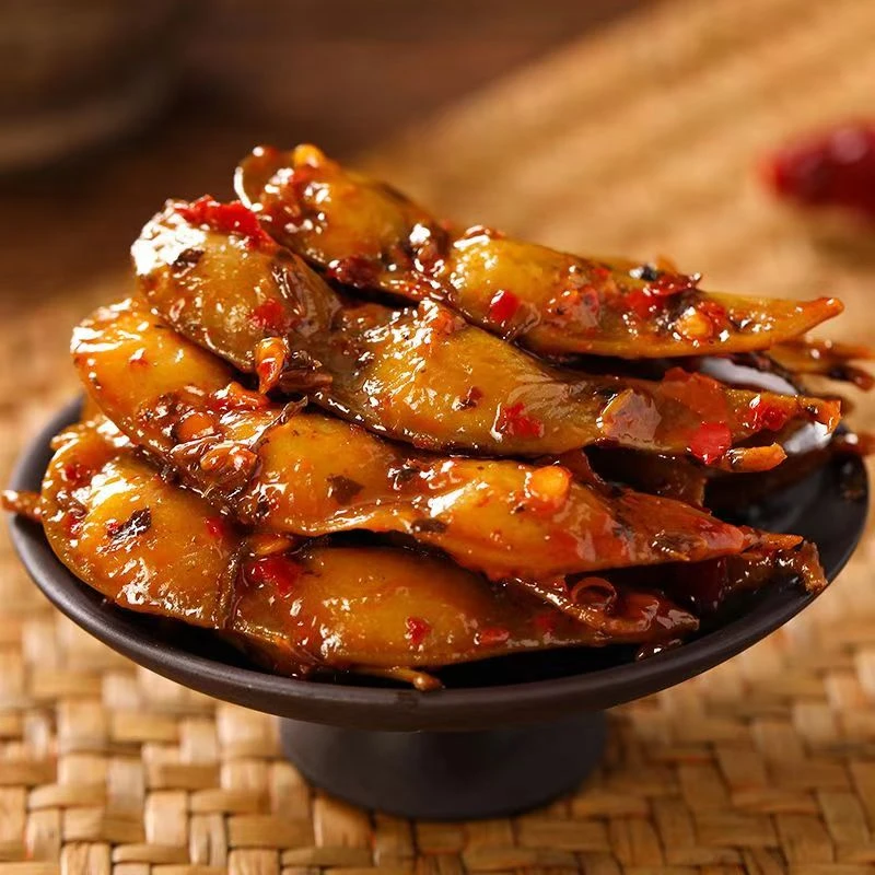 毛豆紫苏毛豆大袋装湖南爽口零食特产卤味小吃即食100g每袋下酒菜