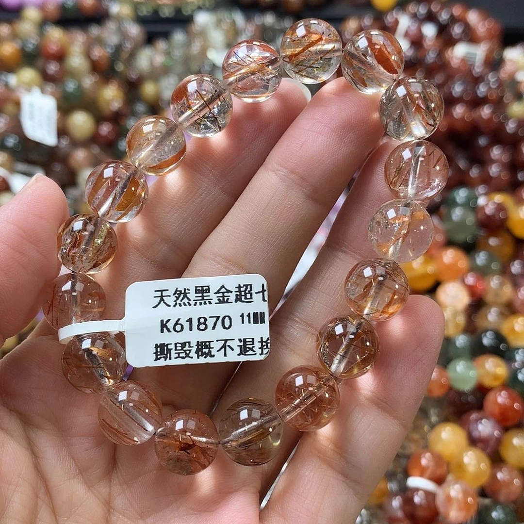 未镶嵌水晶手链，，，