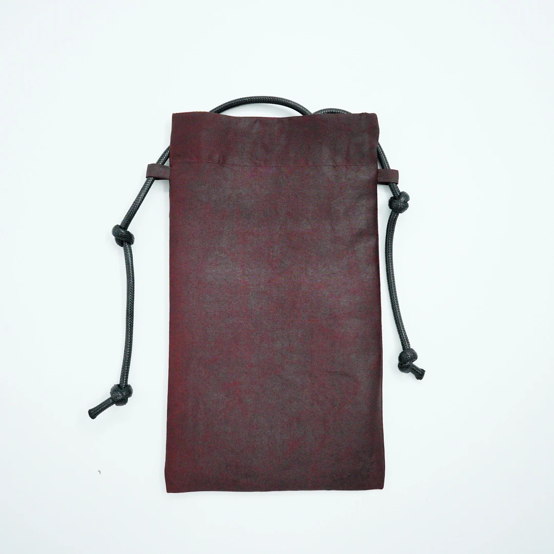 手机包 非遗纯手工香云纱手机包斜挎新中式手机包收纳包12*21cm