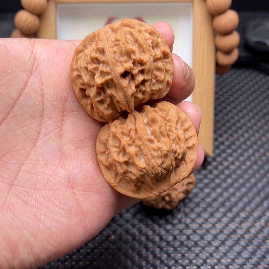 吊坠文玩核桃哆**爹天地43全品