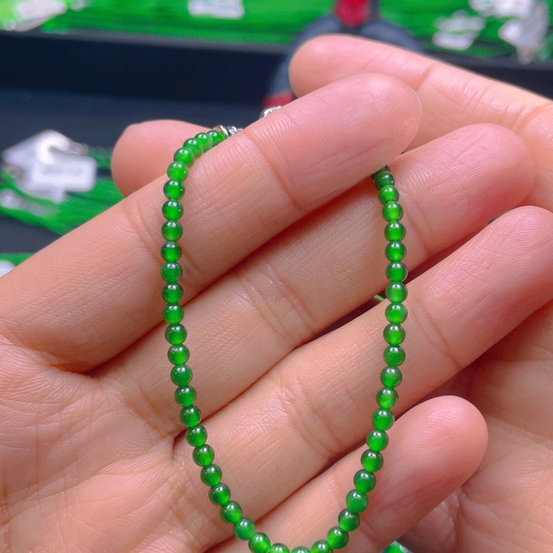 翡翠项链未镶嵌，1