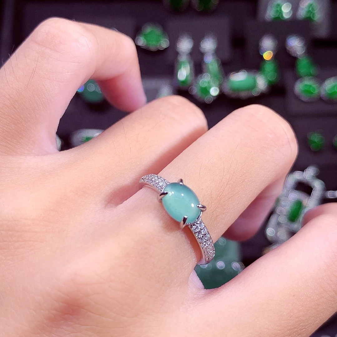 翡翠未镶嵌颈饰天然