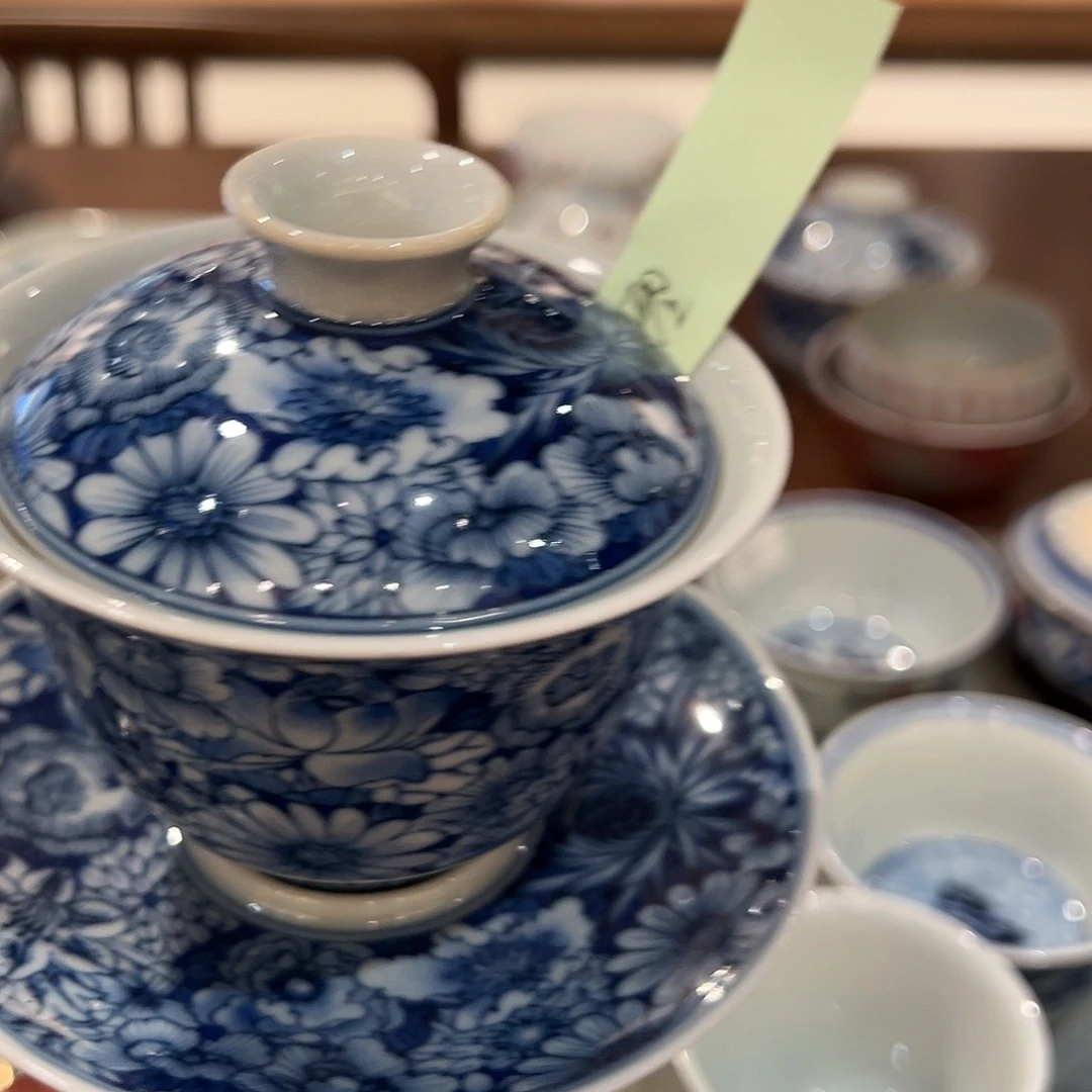 一**?钟家窑柴窑描金盖碗预定