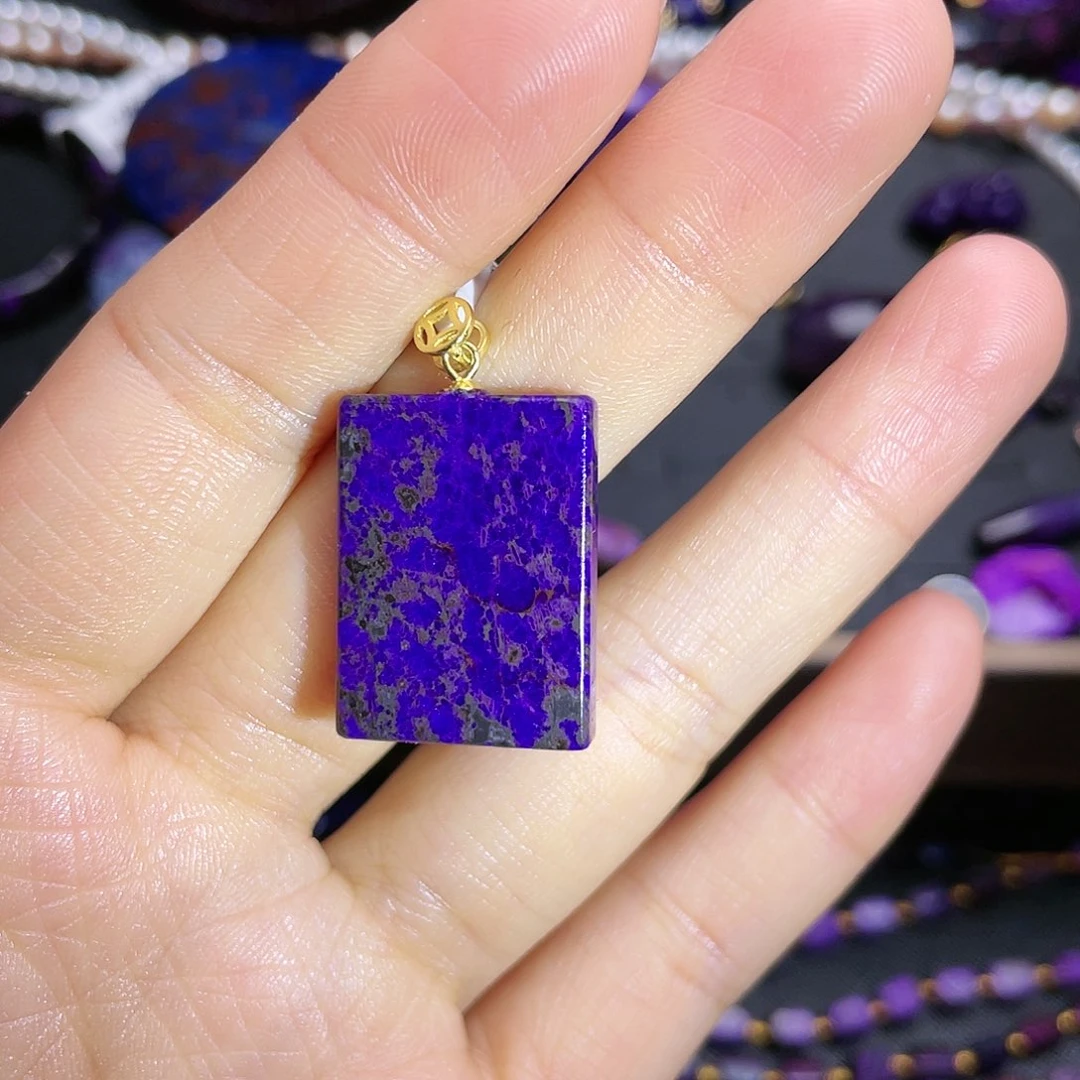 苏纪石（舒俱来）吊坠银S925镶嵌