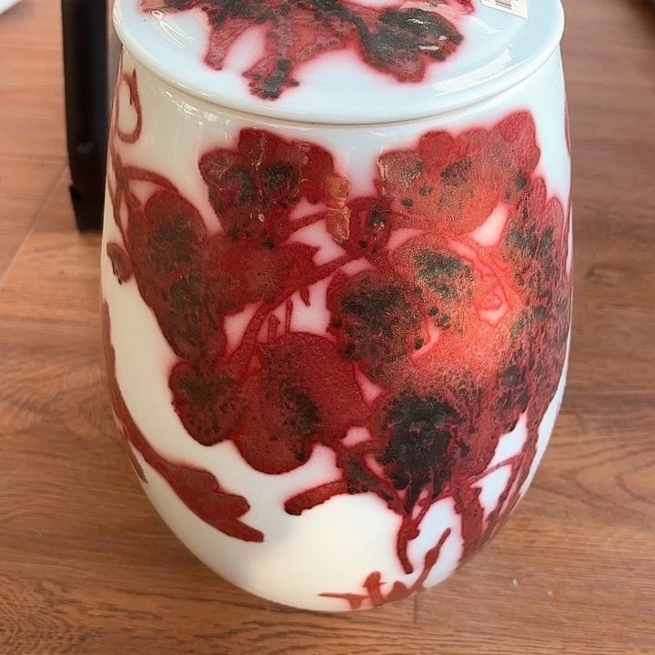 手工手绘茶具微瑕