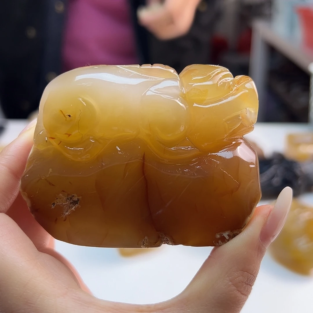 玛瑙/玉髓未镶嵌吊坠(不含链)