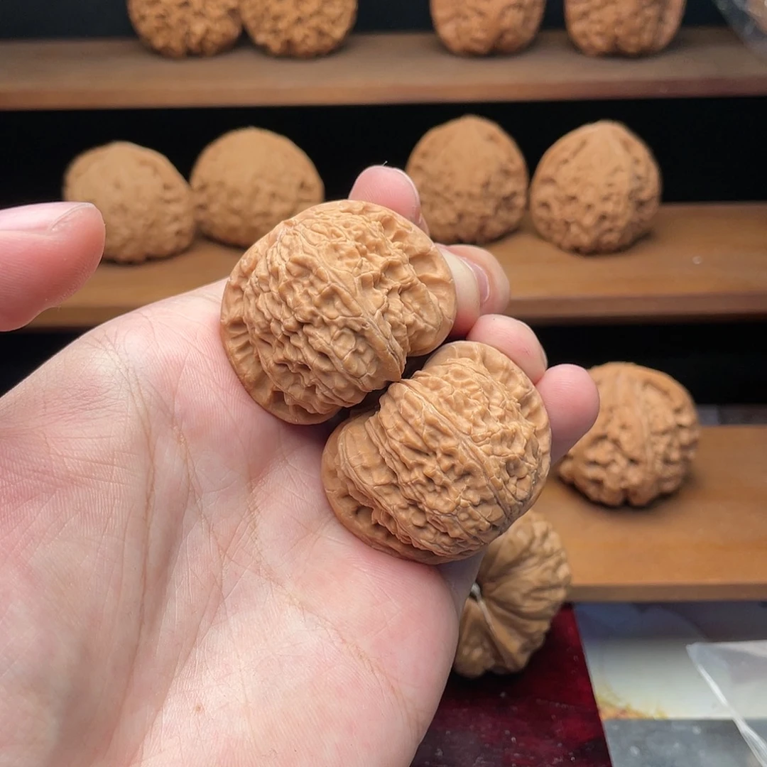 文玩核桃把件我**真41毕业白狮子