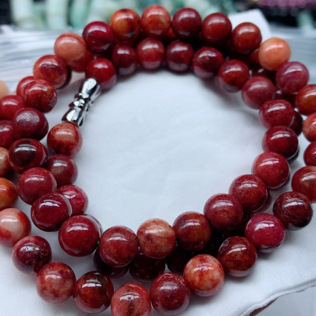 翡翠颈饰未镶嵌手串