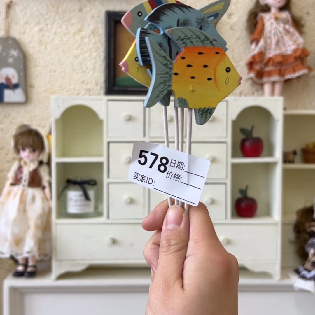 木默认微瑕微脏！外贸样品摆件挂件578