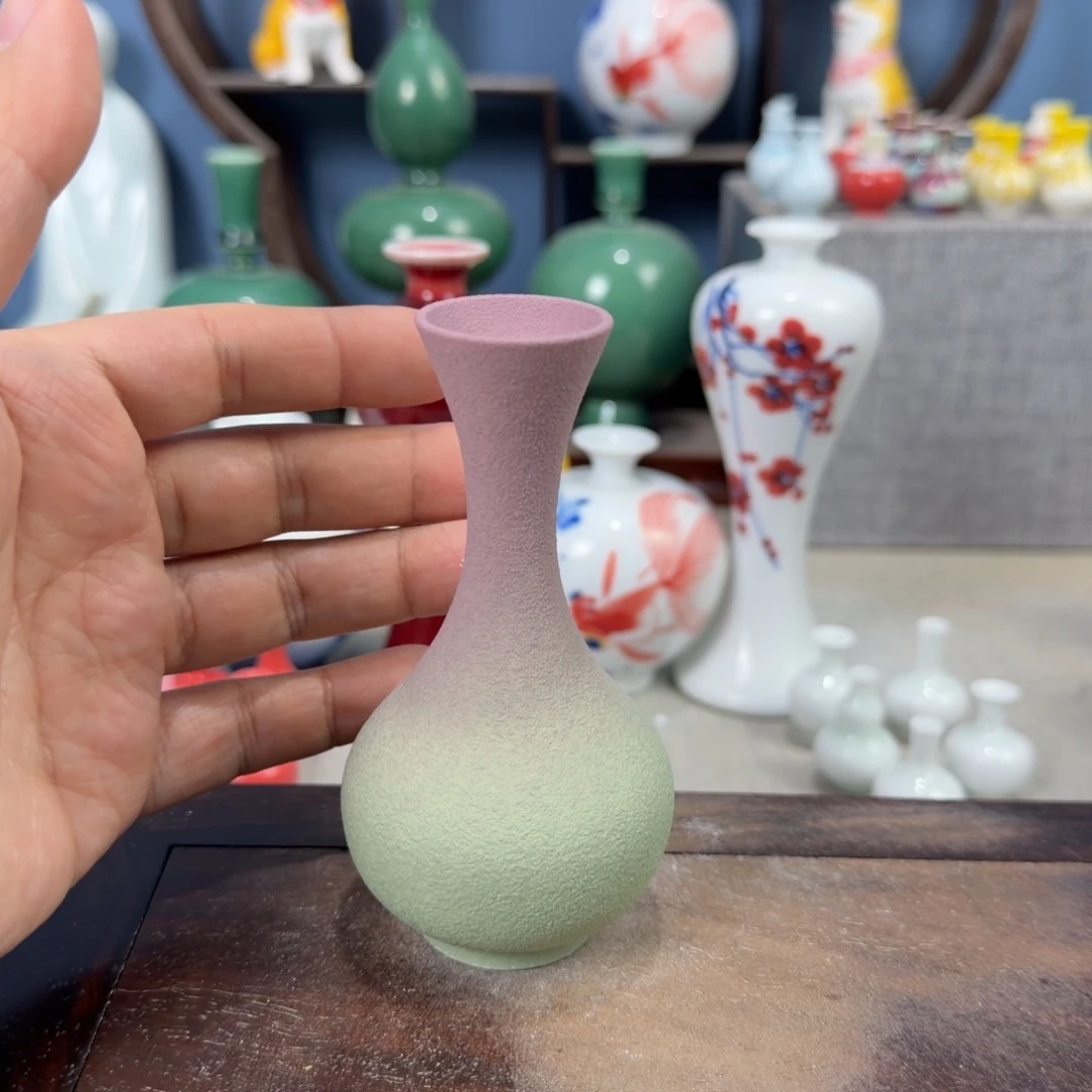 陶瓷手工小花器摆件
