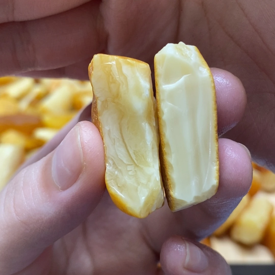 定制琥珀未镶嵌传世琥珀蜜蜡定制
