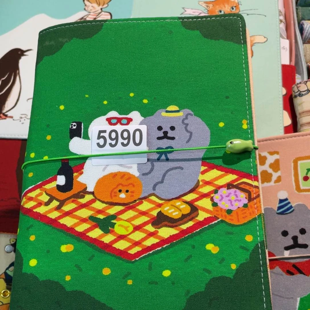 织绣A5活页不带纸5990