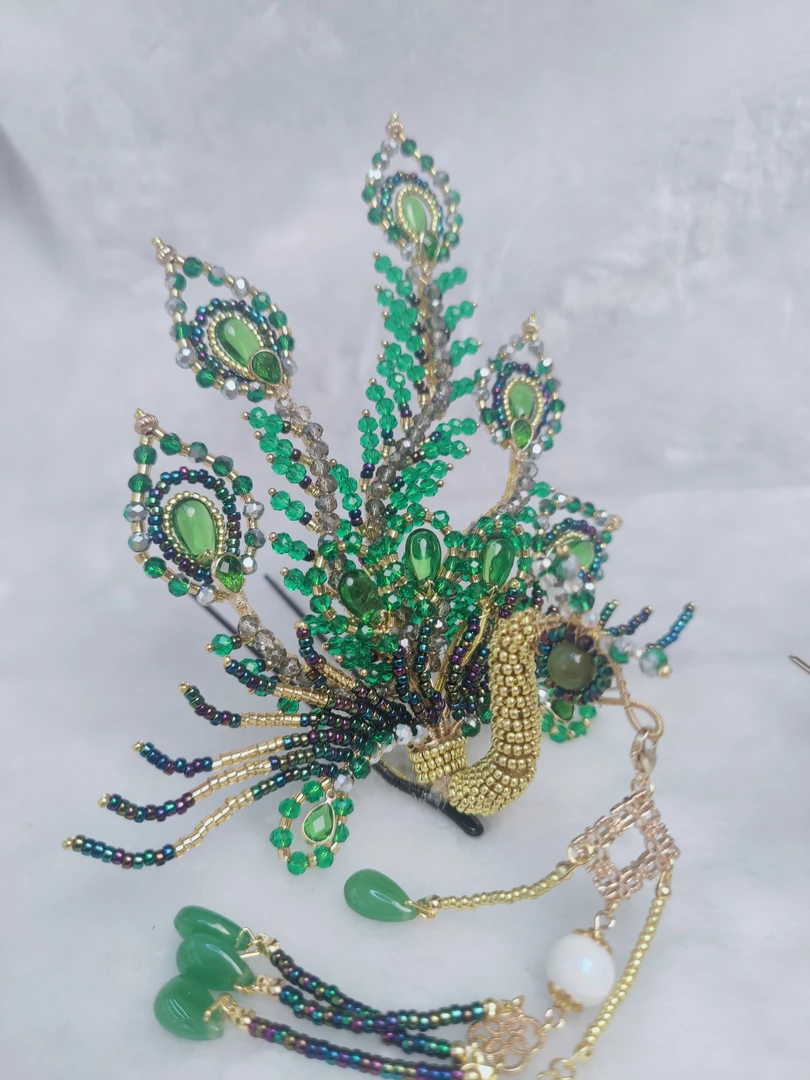 溪锦记2025原创古风晶晶款超仙五尾凤凰