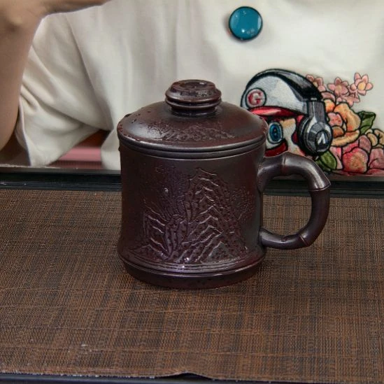 茶杯紫砂高货放漏