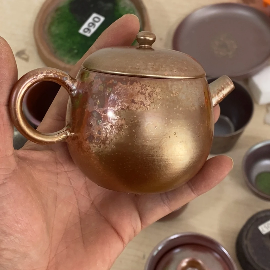 柴烧茶具陶瓷杯子